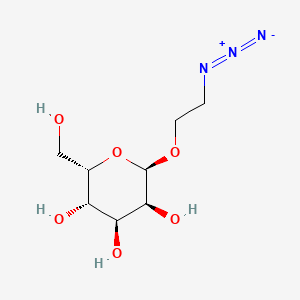 Chemical structure of 2-Azidoethyl β-D-Glucopyranoside