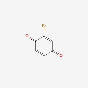Chemical structure of 2-Bromo-1,4-benzoquinone