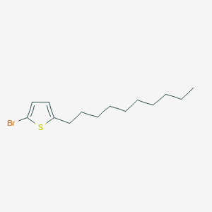 Chemical structure of 2-Bromo-5-decylthiophene