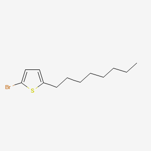 Chemical structure of 2-Bromo-5-octylthiophene