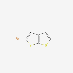 Chemical structure of 2-Bromothieno-[2,3-b]thiophene