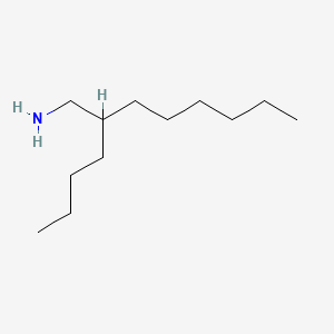 Chemical structure of 2-Butyl-n-octan-1-amine