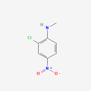 Chemical structure of 2-Chloro-N-methyl-4-nitroaniline