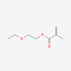 Chemical structure of 2-Ethoxyethyl methacrylate