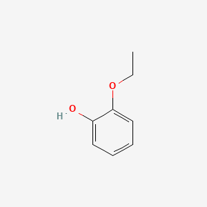 Chemical structure of 2-Ethoxyphenol