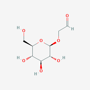 Chemical structure of Glucosylglycolaldehyde
