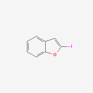 Chemical structure of 2-Iodo-benzofuran