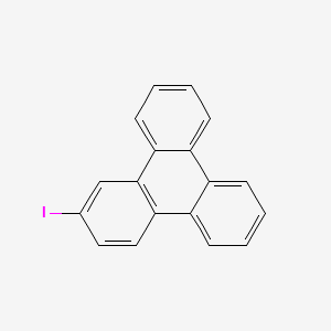 Chemical structure of 2-Iodotriphenylene
