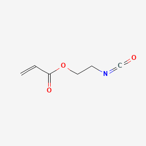 Chemical structure of 2-Isocyanatoethyl acrylate