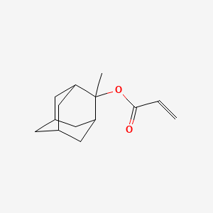 Chemical structure of 2-Methyladamantan-2-yl acrylate