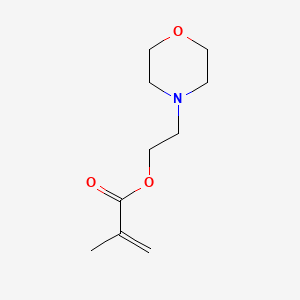 Chemical structure of 2-Morpholinoethyl methacrylate