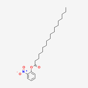 Chemical structure of 2-Nitrophenyl stearate