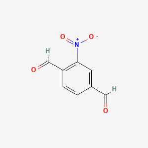 Chemical structure of 2-Nitroterephthalaldehyde