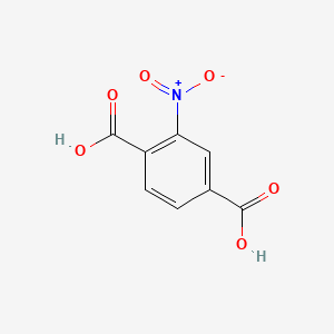 Chemical structure of 2-Nitroterephthalic acid