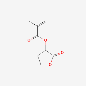 Chemical structure of gamma-Butyrolactone methacrylate