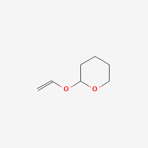 Chemical structure of 2-Vinyloxytetrahydropyran