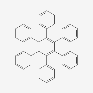 Chemical structure of Hexaphenylbenzene