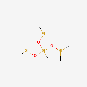 Chemical structure of Tris(dimethylsilyloxy)-methylsilane