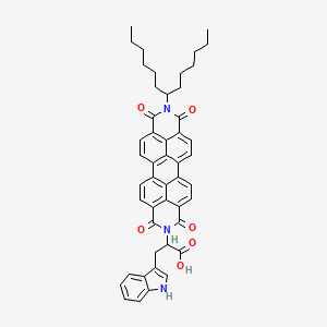 Chemical structure of Itttdqp