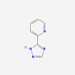 Chemical structure of 3-(Pyridin-2-yl)-1,2,4-triazole