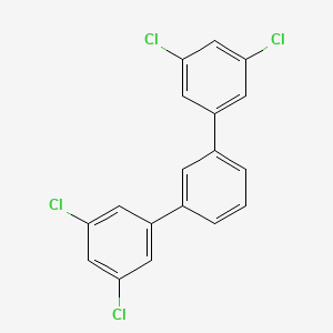 Chemical structure of 1,3-Bis(3,5-dichlorophenyl)benzene