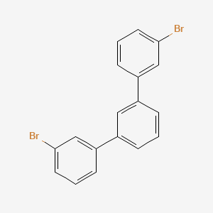Chemical structure of 3,3''-Dibromo-1,1':3',1''-terphenyl