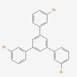 Chemical structure of 1,3,5-Tris(3-bromophenyl)benzene