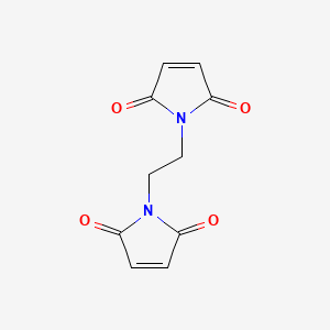 Chemical structure of Ethylenebismaleimide
