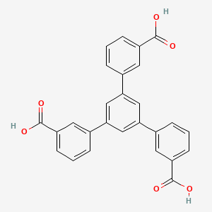 Chemical structure of 1,3,5-Tri(3-carboxyphenyl)benzene