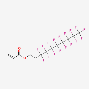Chemical structure of Perfluorooctylethyl acrylate