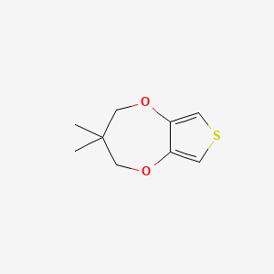 Chemical structure of 3,4-(2,2-Dimethylpropylenedioxy)thiophene
