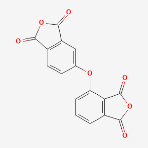 Chemical structure of 3,4'-Oxydiphthalic anhydride