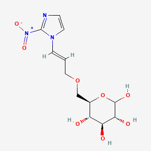Chemical structure of 3,4,6-Tri-O-acetyl-2-azido-2-deoxy-D-galactose