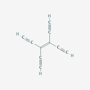 Chemical structure of Tetraethynylethene