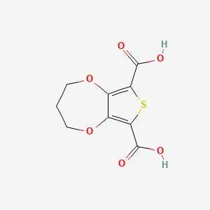 Chemical structure of 3,4-Propylenedioxythiophene-2,5-dicarboxylic acid