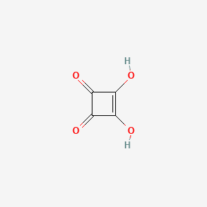 Chemical structure of Squaric acid