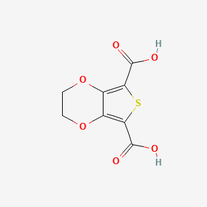 Chemical structure of 3,4-Ethylenedioxythiophene-2,5-dicarboxylic acid