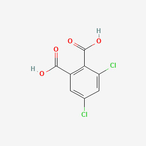 Chemical structure of 3,5-Dichlorophthalic acid
