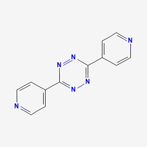 Chemical structure of 3,6-Di(4-pyridyl)-1,2,4,5-tetrazine