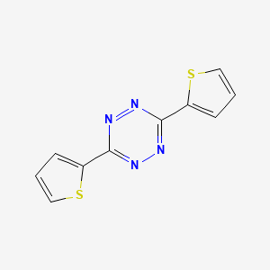 Chemical structure of 3,6-Di(thiophen-2-yl)-1,2,4,5-tetrazine