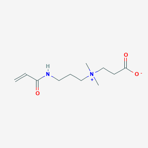 Chemical structure of Poly(carboxybetaine acrylamide)
