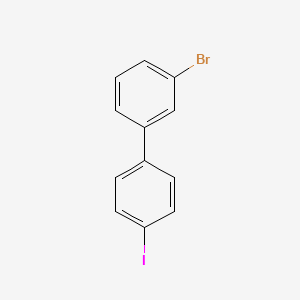Chemical structure of 3′-Bromo-4-Iodo-Biphenyl