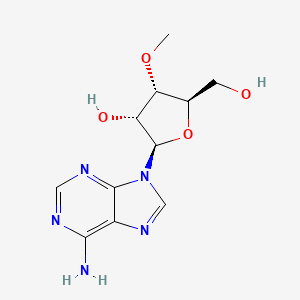 Chemical structure of 3′-O-Methyladenosine