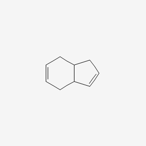 Chemical structure of 3a,4,7,7a-Tetrahydroindene