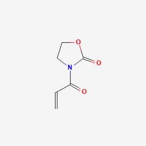 Chemical structure of 3-Acryloyl-2-oxazolidinone