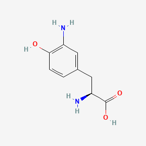 Chemical structure of 3-Aminotyrosine