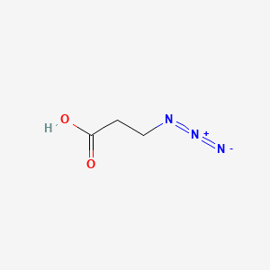 Chemical structure of Azidopropionic acid