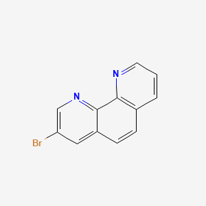 Chemical structure of 3-Bromo-1,10-phenanthroline