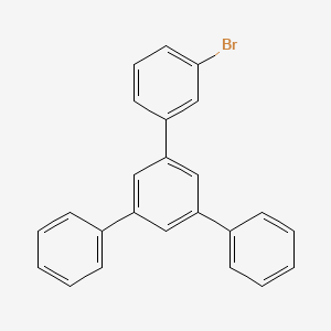 Chemical structure of 3-Bromo-5'-phenyl-1,1':3',1''-terphenyl