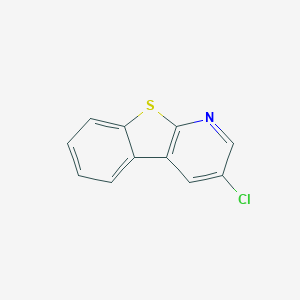 Chemical structure of 3-Chlorobenzo[4,5]thieno[2,3-b]pyridine